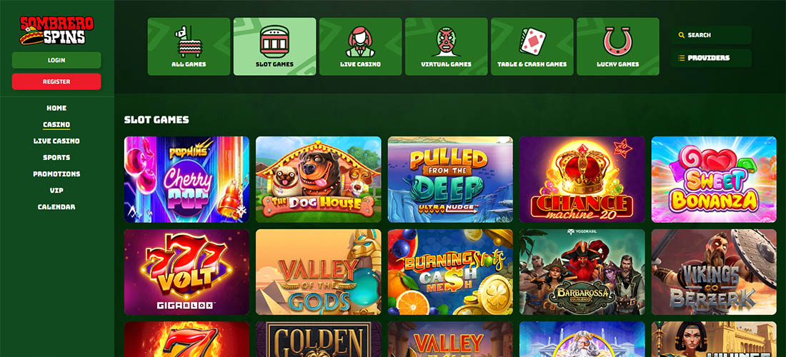 popular online casino games